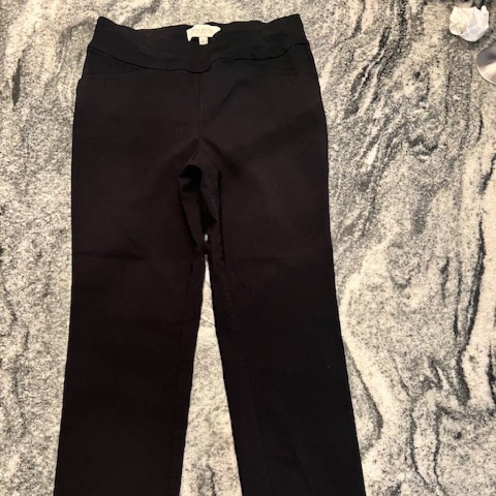 Talbots Women's Black pull on‎ pants